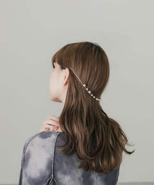 SMELLY / スメリー ヘアアクセサリー | パールバックカチューシャ | 詳細5