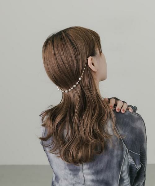 SMELLY / スメリー ヘアアクセサリー | パールバックカチューシャ | 詳細7