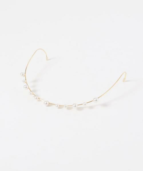 SMELLY / スメリー ヘアアクセサリー | パールバックカチューシャ | 詳細8