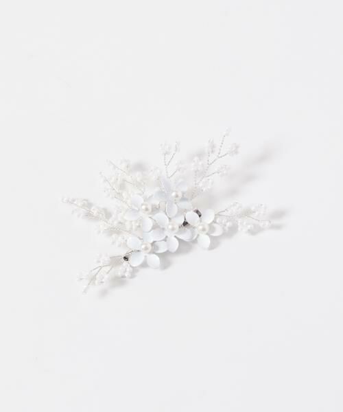 SMELLY / スメリー カチューシャ・カチューム・その他 | パールシャワーフラワーヘアクリップ | 詳細6