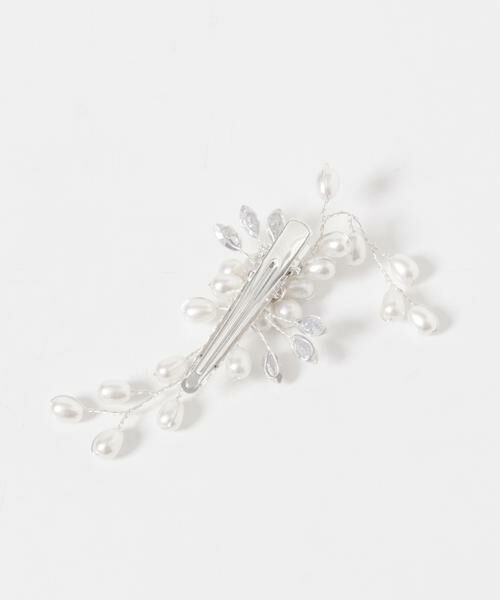 SMELLY / スメリー カチューシャ・カチューム・その他 | フラワーモチーフパールヘアクリップ | 詳細7