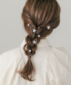 SMELLY / スメリー カチューシャ・カチューム・その他 | クリアフラワーパールセットヘアクリップ