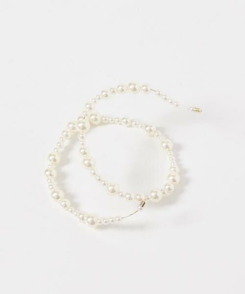 SMELLY / スメリー ヘアアクセサリー | ランダムパールヘアワイヤー | 詳細8