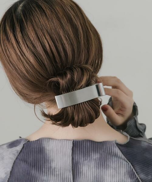 SMELLY / スメリー カチューシャ・カチューム・その他 | シンプルメタルヘアクリップ | 詳細1