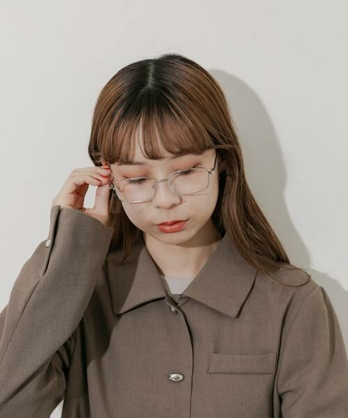 SMELLY / スメリー サングラス・メガネ | メタルスクエアダテメガネ | 詳細7