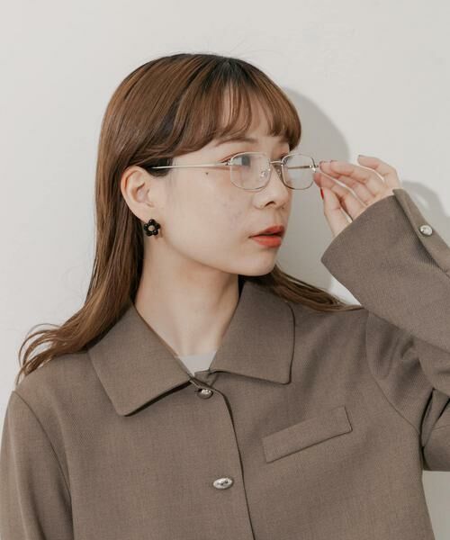 SMELLY / スメリー サングラス・メガネ | メタルスクエアダテメガネ | 詳細8