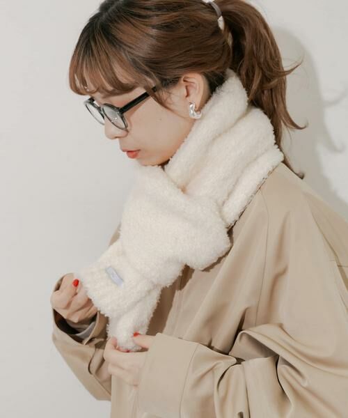 SMELLY / スメリー マフラー・ショール・スヌード・ストール | ボアニットマフラー | 詳細2