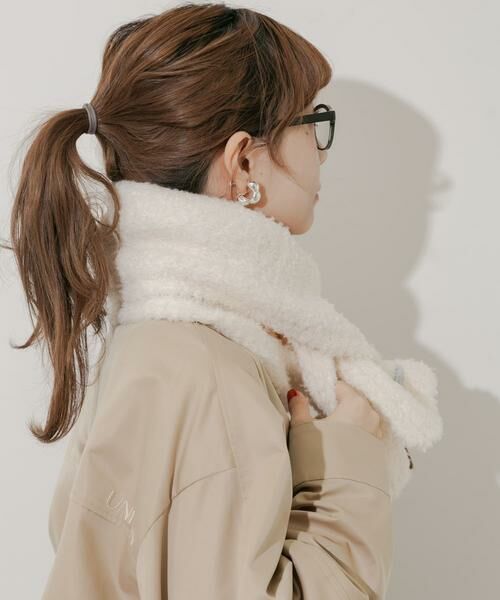 SMELLY / スメリー マフラー・ショール・スヌード・ストール | ボアニットマフラー | 詳細3