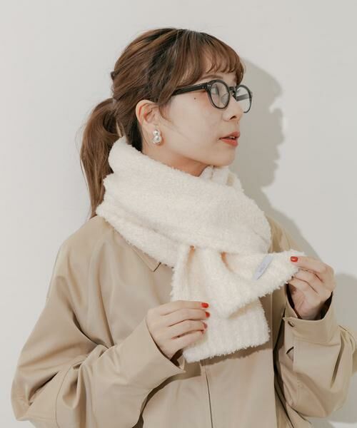 SMELLY / スメリー マフラー・ショール・スヌード・ストール | ボアニットマフラー | 詳細4