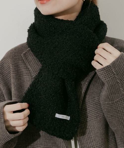 SMELLY / スメリー マフラー・ショール・スヌード・ストール | ボアニットマフラー | 詳細9