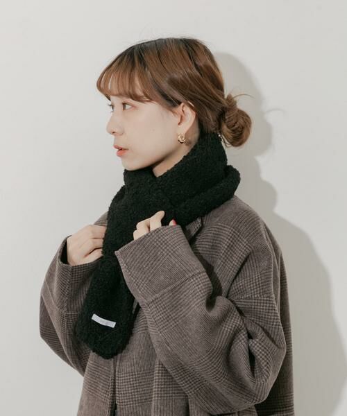 SMELLY / スメリー マフラー・ショール・スヌード・ストール | ボアニットマフラー | 詳細11