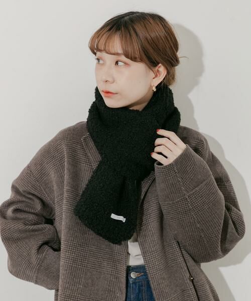 SMELLY / スメリー マフラー・ショール・スヌード・ストール | ボアニットマフラー | 詳細12