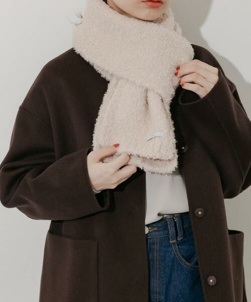 SMELLY / スメリー マフラー・ショール・スヌード・ストール | ボアニットマフラー | 詳細28