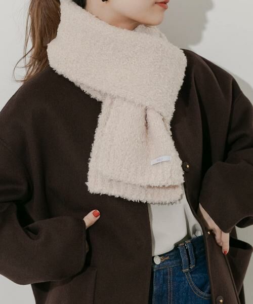 SMELLY / スメリー マフラー・ショール・スヌード・ストール | ボアニットマフラー | 詳細29