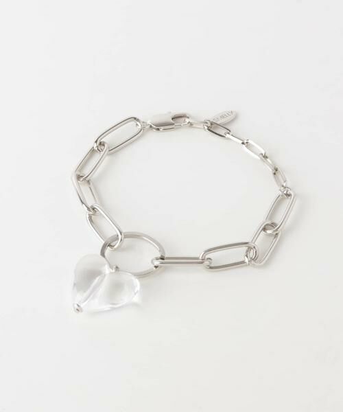SMELLY / スメリー ブレスレット・バングル | クリアハートチェーンブレスレット | 詳細2