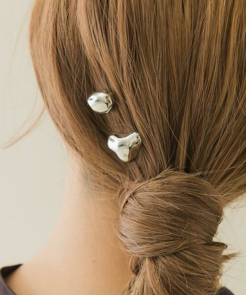 SMELLY / スメリー ヘアアクセサリー | ニュアンスメタルミニセットピン | 詳細6