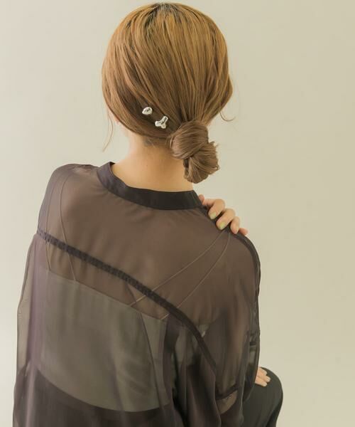 SMELLY / スメリー ヘアアクセサリー | ニュアンスメタルミニセットピン | 詳細8