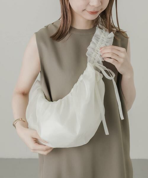 SMELLY / スメリー ショルダーバッグ | フリルギャザーリボンショルダーバッグ | 詳細2