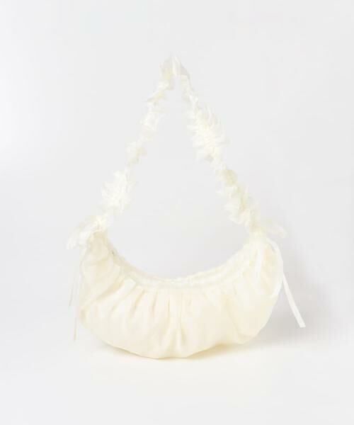 SMELLY / スメリー ショルダーバッグ | フリルギャザーリボンショルダーバッグ | 詳細5