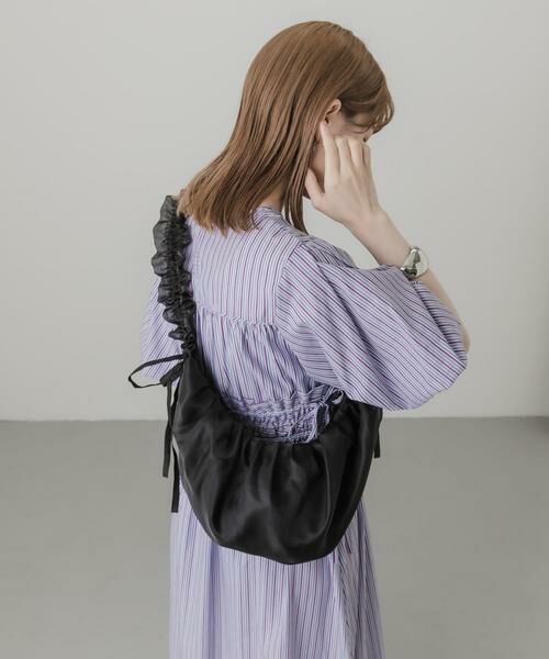 SMELLY / スメリー ショルダーバッグ | フリルギャザーリボンショルダーバッグ | 詳細11