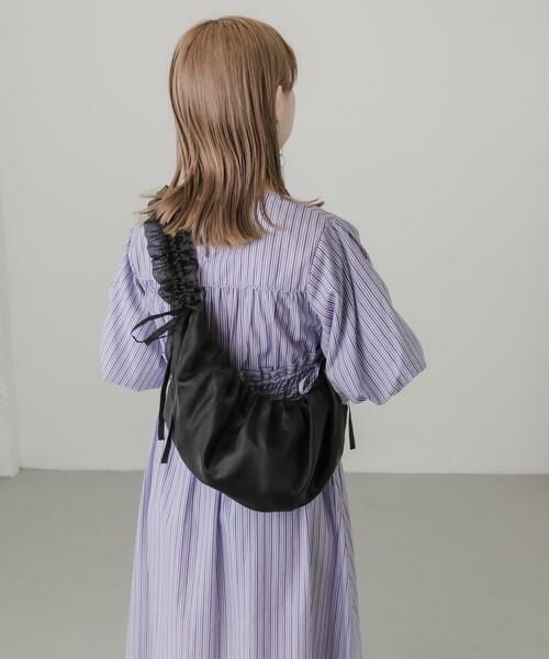 SMELLY / スメリー ショルダーバッグ | フリルギャザーリボンショルダーバッグ | 詳細12