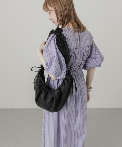 SMELLY / スメリー ショルダーバッグ | フリルギャザーリボンショルダーバッグ | 詳細13
