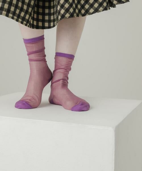 SMELLY / スメリー ソックス | シアーソックス | 詳細6