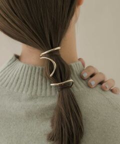 SMELLY / スメリー ヘアアクセサリー | メタルニュアンスラインヘアカフセット