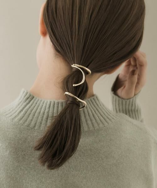 SMELLY / スメリー ヘアアクセサリー | メタルニュアンスラインヘアカフセット | 詳細3