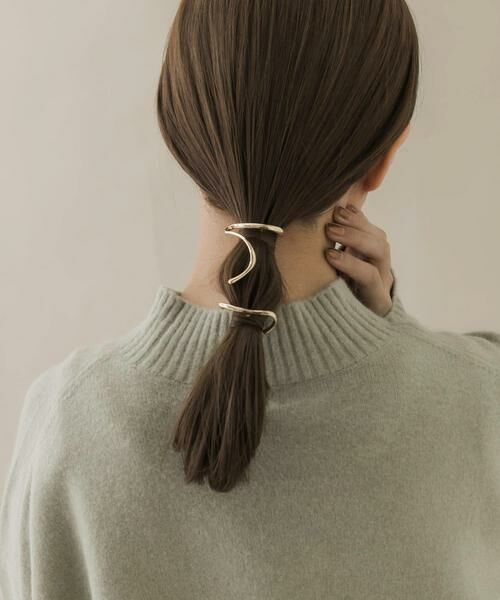 SMELLY / スメリー ヘアアクセサリー | メタルニュアンスラインヘアカフセット | 詳細4