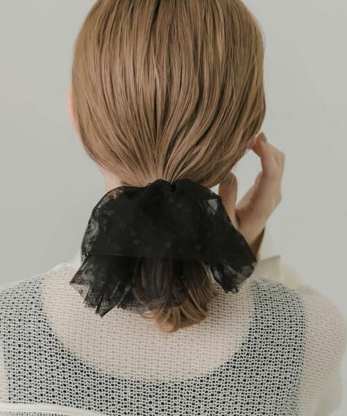 SMELLY / スメリー ヘアゴム・シュシュ | チュールボリュームシュシュ | 詳細1