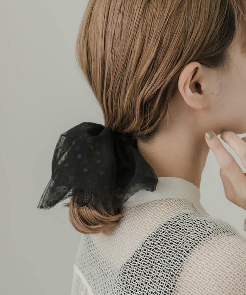 SMELLY / スメリー ヘアゴム・シュシュ | チュールボリュームシュシュ | 詳細2