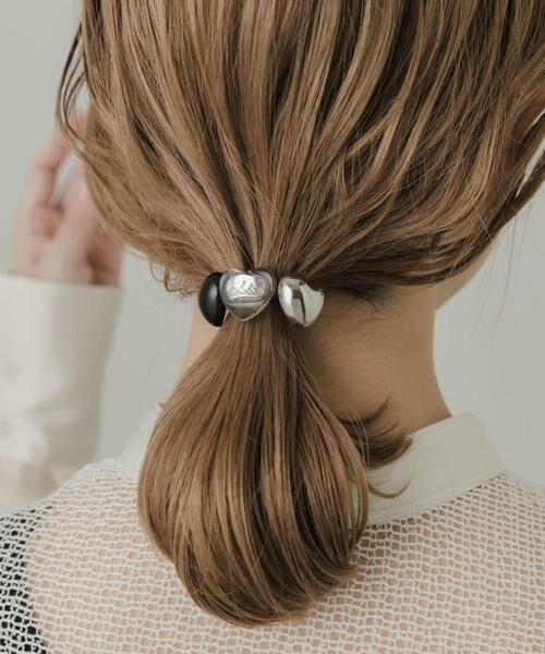 SMELLY / スメリー ヘアアクセサリー | プックリハート3ヘアカフセット | 詳細5