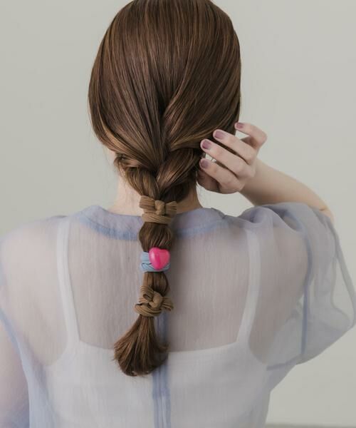 SMELLY / スメリー ヘアゴム・シュシュ | ハート3セットヘアゴム | 詳細3