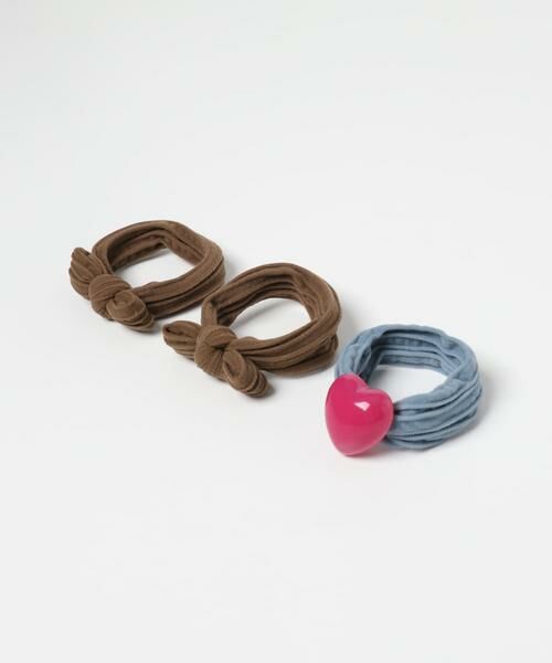 SMELLY / スメリー ヘアゴム・シュシュ | ハート3セットヘアゴム | 詳細4