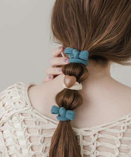 SMELLY / スメリー ヘアゴム・シュシュ | ハート3セットヘアゴム | 詳細5