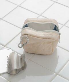 SMELLY / スメリー ポーチ | フラワーキルティングミニポーチ