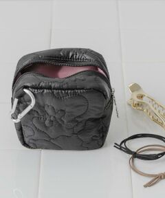 SMELLY / スメリー ポーチ | フラワーキルティングミニポーチ