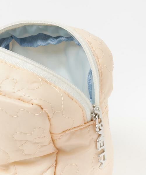 SMELLY / スメリー ポーチ | フラワーキルティングミニポーチ | 詳細5