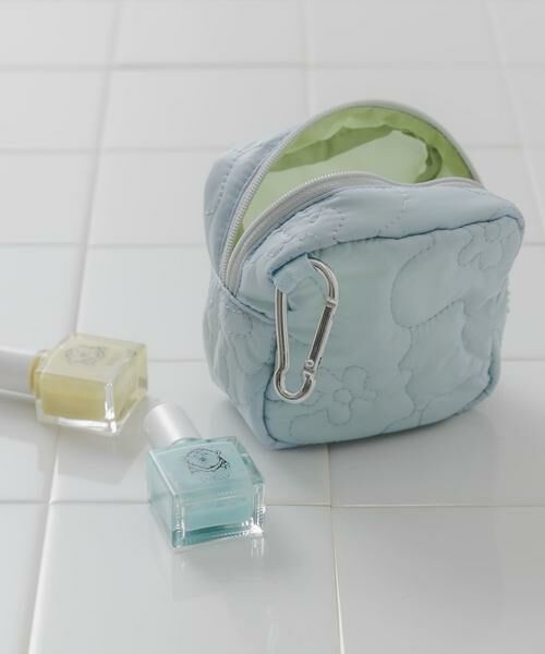 SMELLY / スメリー ポーチ | フラワーキルティングミニポーチ | 詳細10