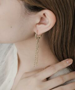 SMELLY / スメリー ピアス・イヤリング | メタルチェーンロングイヤリング