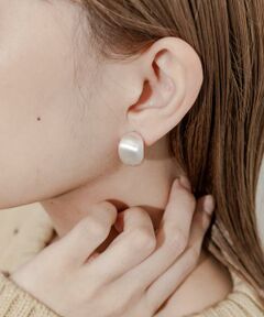 SMELLY / スメリー ピアス・イヤリング | プックリメタルマットイヤリング