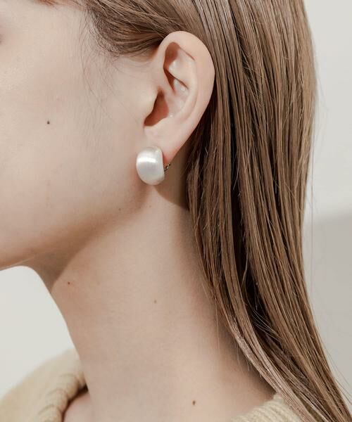 SMELLY / スメリー ピアス・イヤリング | プックリメタルマットイヤリング | 詳細7