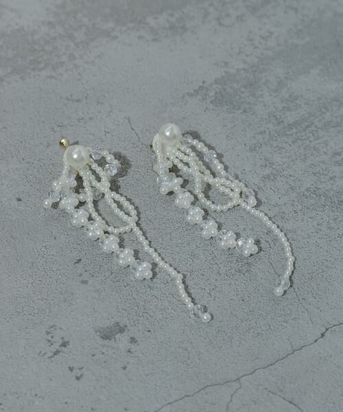 SMELLY / スメリー ピアス・イヤリング | パールビーズシャワーイヤリング | 詳細3