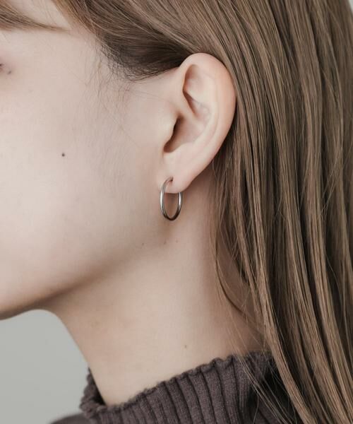 SMELLY / スメリー ピアス・イヤリング | ステンレスフープイヤリング | 詳細5