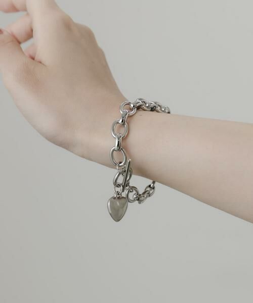 SMELLY / スメリー ブレスレット・バングル | メタルハートマンテルブレスレット | 詳細4