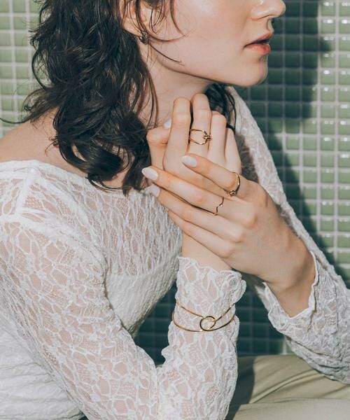 SMELLY / スメリー ブレスレット・バングル | ニュアンスカーブバングル | 詳細4