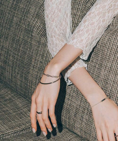 SMELLY / スメリー ブレスレット・バングル | ステンレスシンプルチェーンマンテルブレスレット | 詳細12