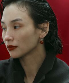 SMELLY / スメリー ピアス・イヤリング | SMELLY so’　carnelian sphere pierce