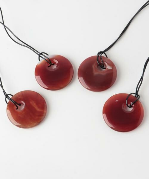 SMELLY / スメリー ネックレス・ペンダント・チョーカー | SMELLY so’　carnelian cord necklace | 詳細13